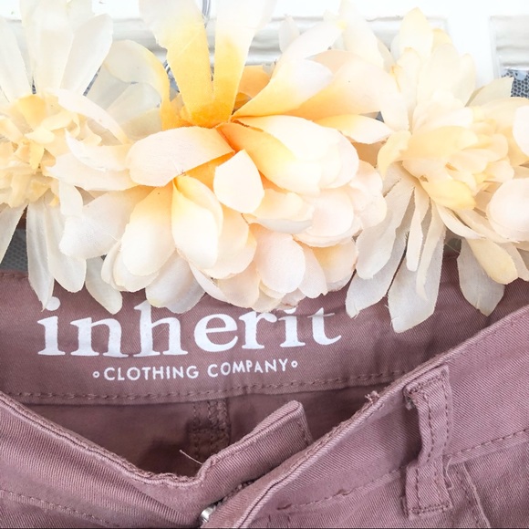 INHERIT CLOTHING CO. | Remi Mauve Denim Stretch Skirt Sz 10 - Picture 6 of 9